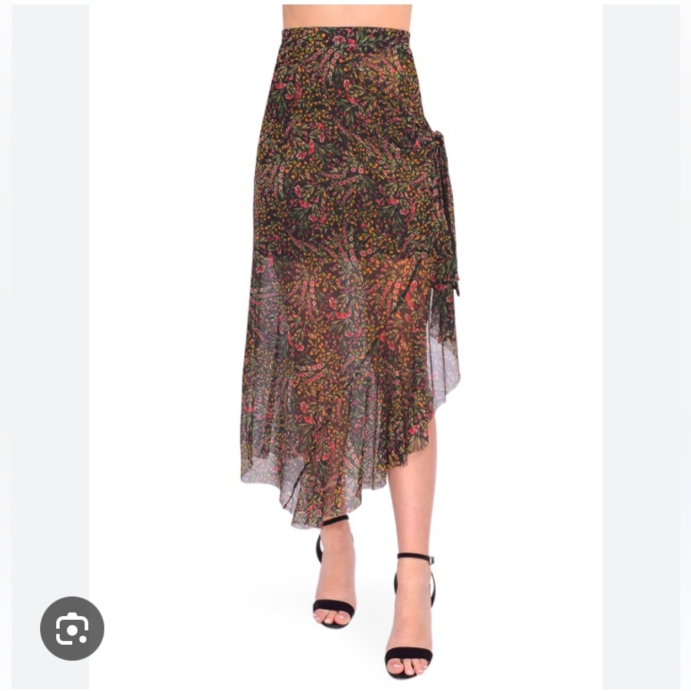 RARE MISA Ria Spring mesh skirt